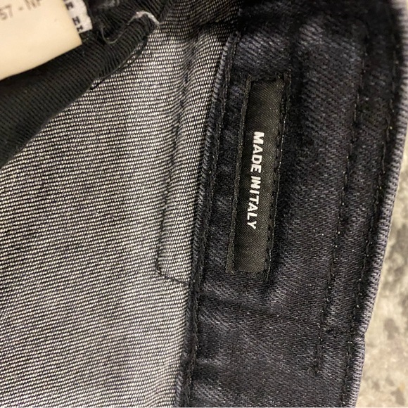 R13 Distressed Skinny Jeans - dark grey - Picture 3 of 6